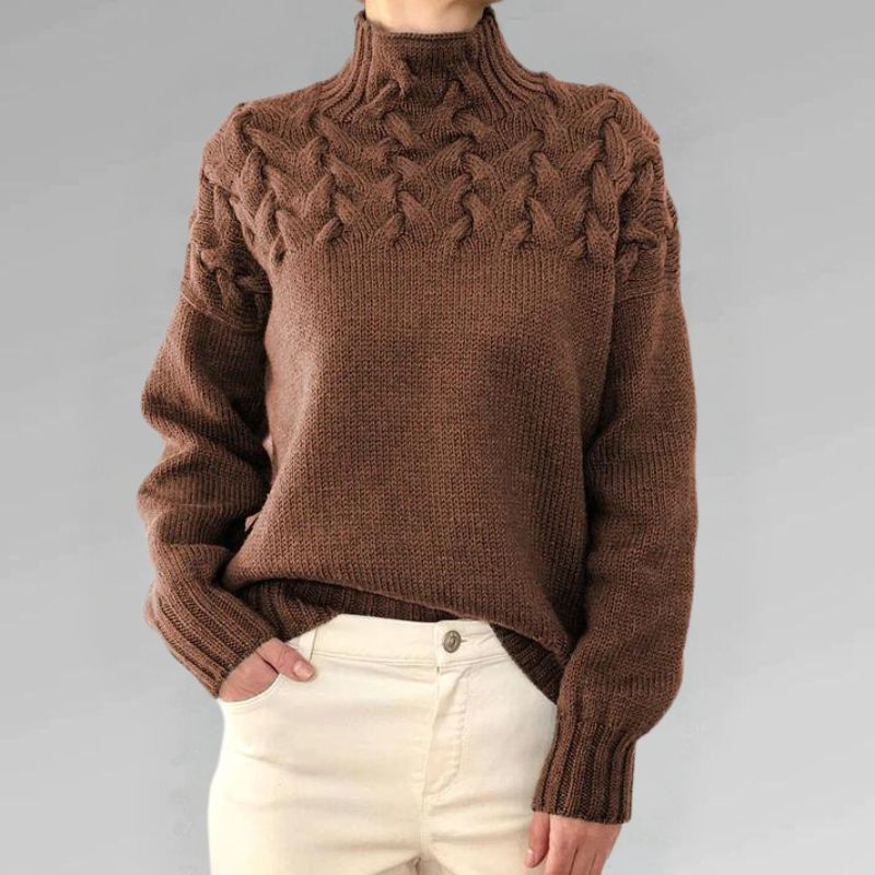 Noémie™ | Maglione a Collo Alto