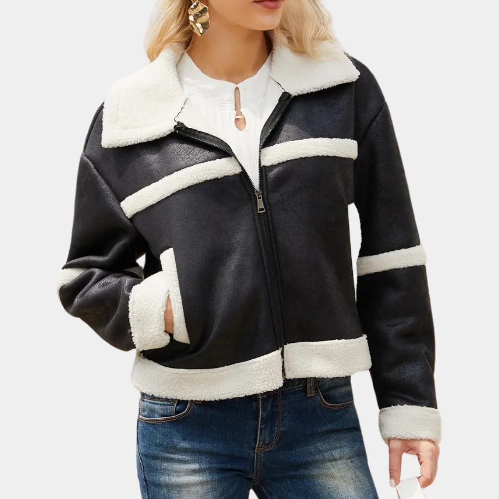 Adalyn™ | Giacca in Pelle per l'Inverno