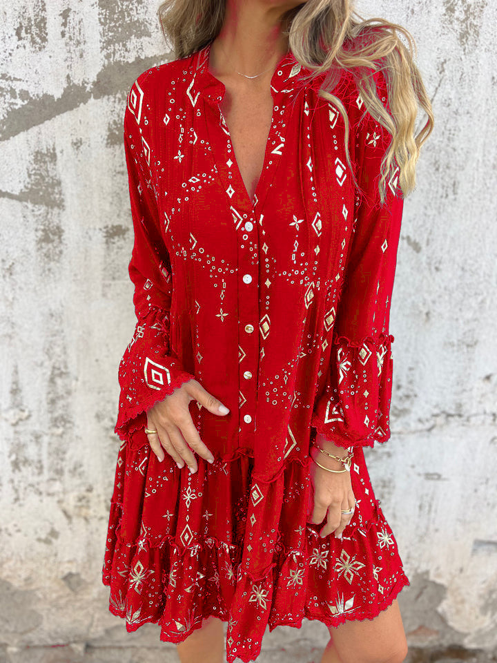 Betia™ | Vestito da festa con scollatura a V