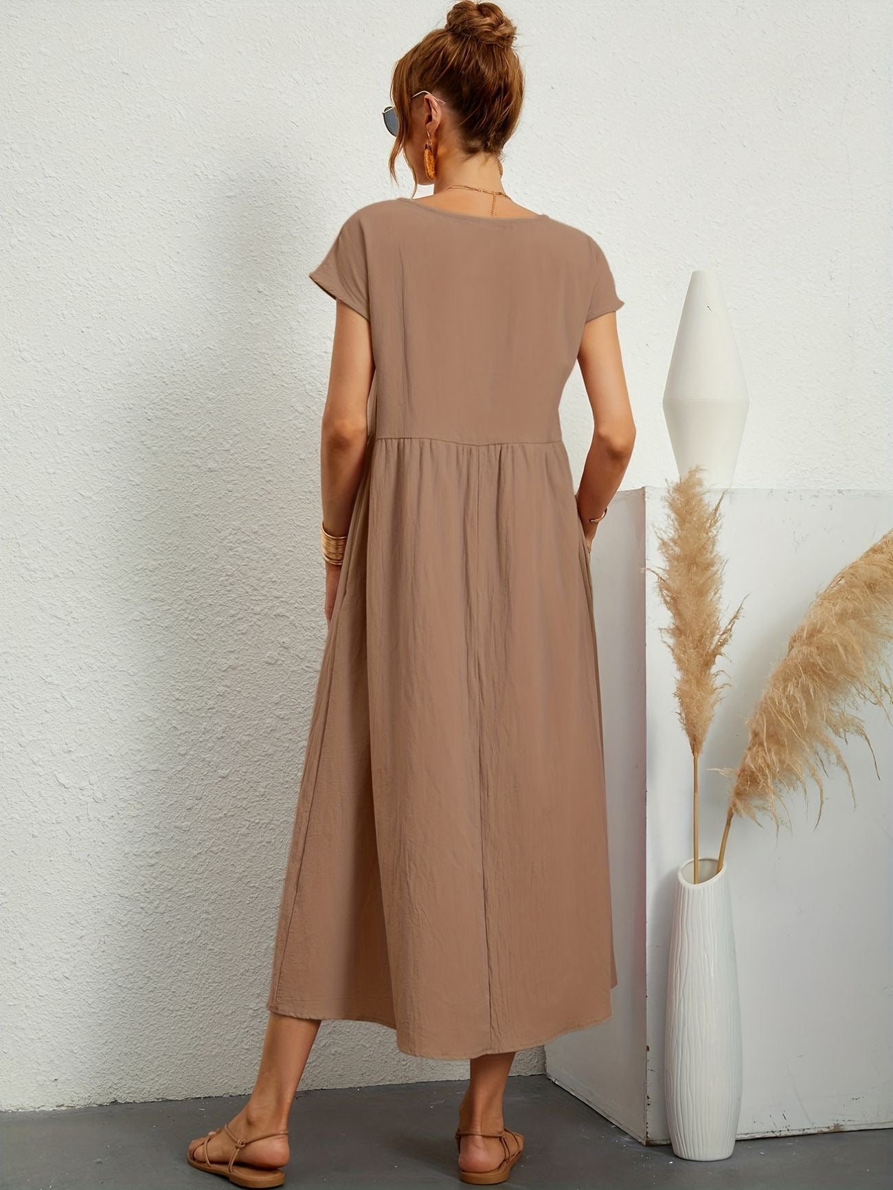 Rosey | Vestito Casual in Lino e Cotone