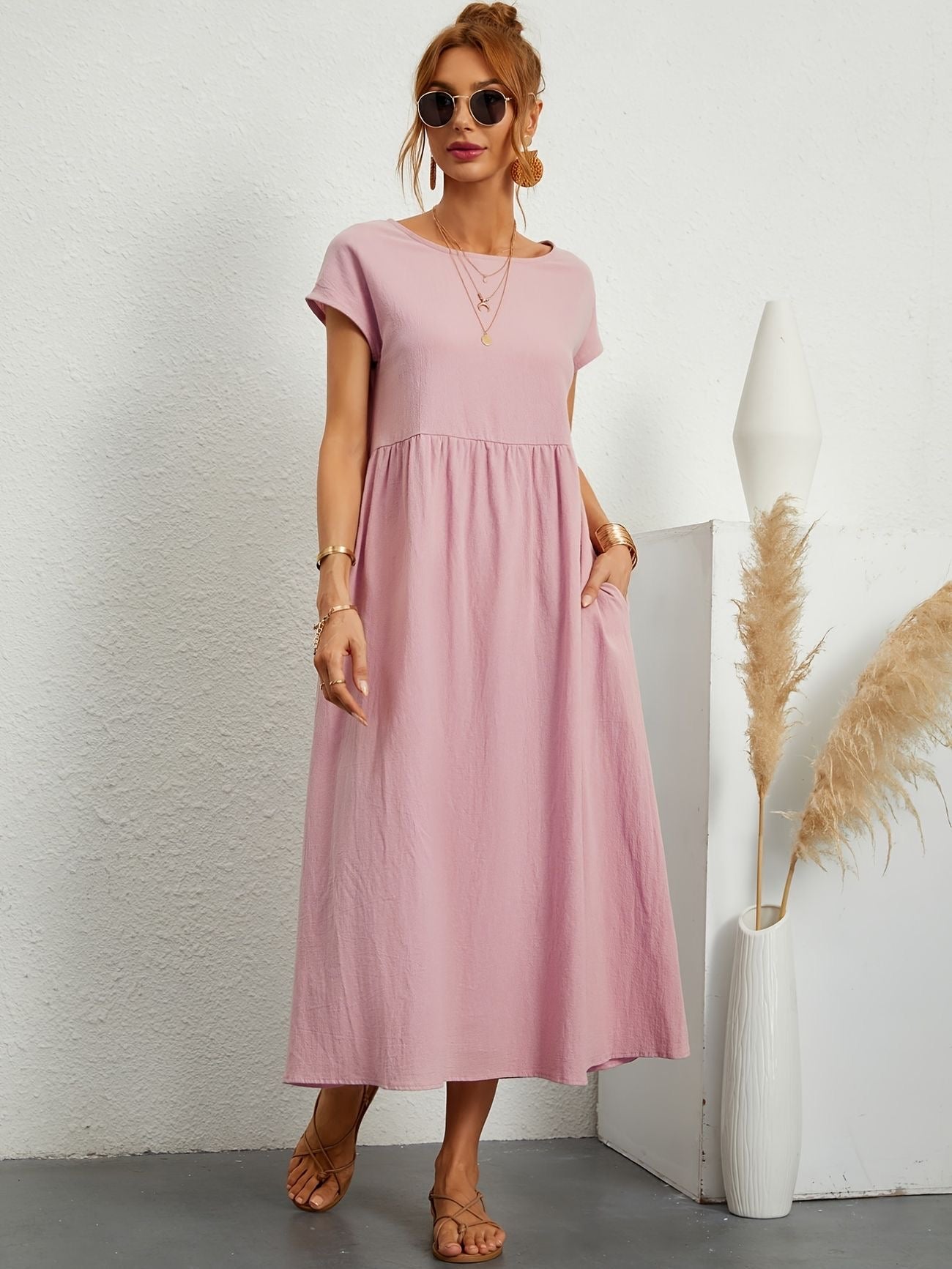 Rosey | Vestito Casual in Lino e Cotone