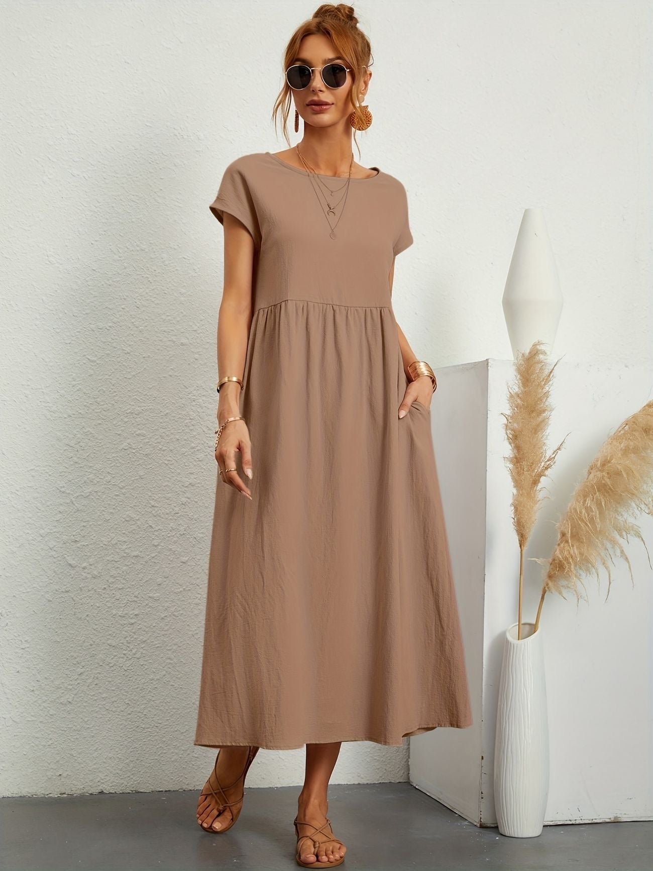 Rosey | Vestito Casual in Lino e Cotone