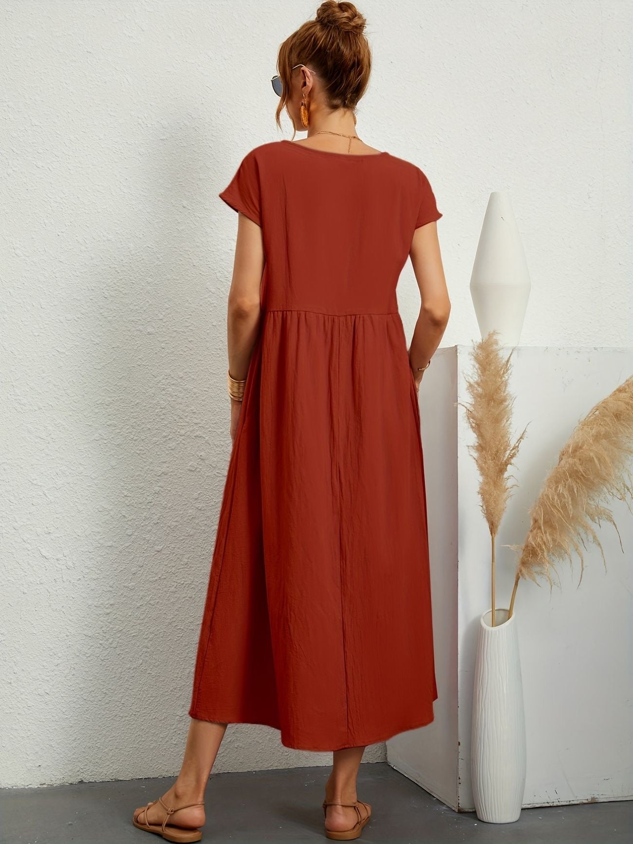 Rosey | Vestito Casual in Lino e Cotone