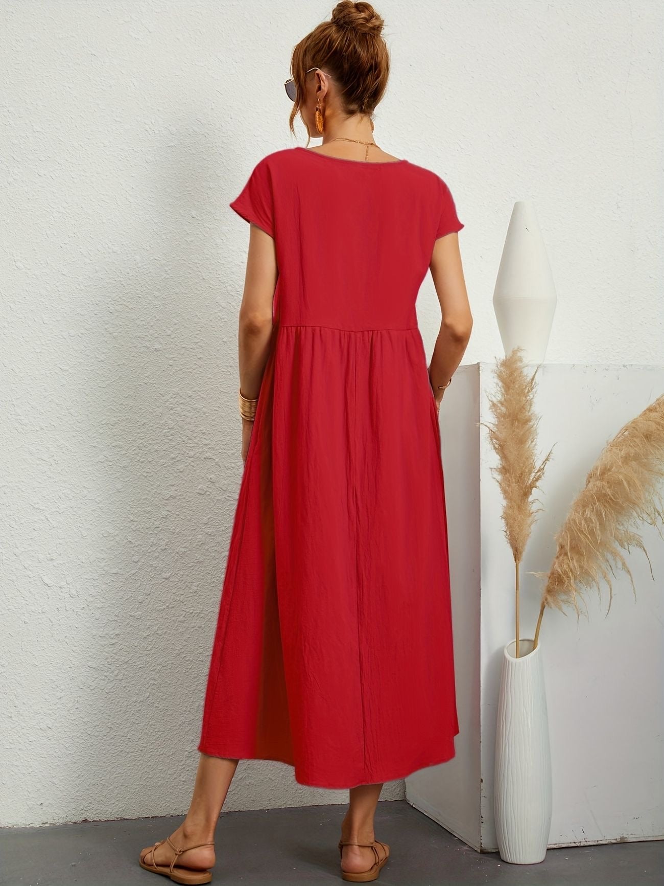 Rosey | Vestito Casual in Lino e Cotone