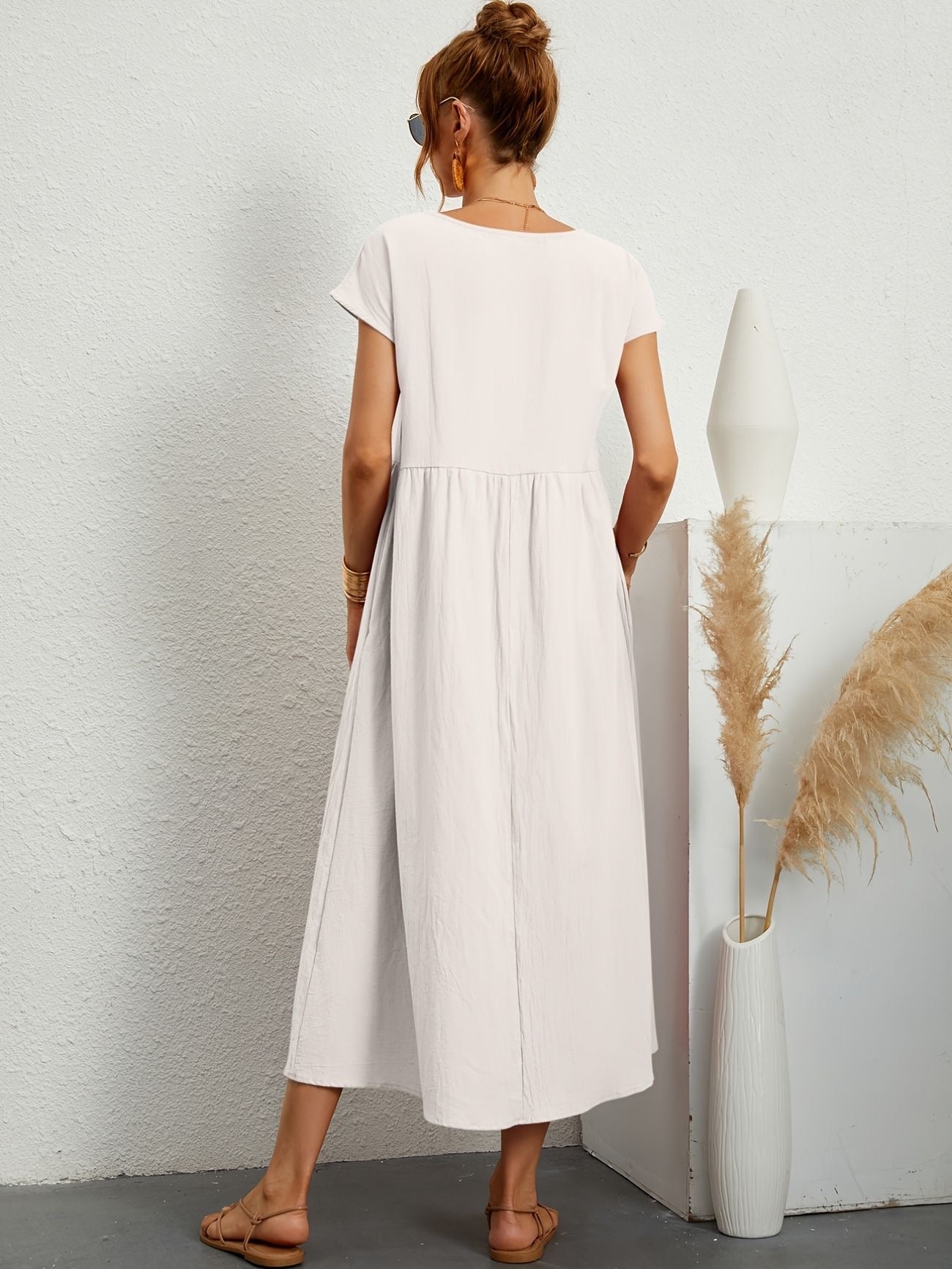 Rosey | Vestito Casual in Lino e Cotone