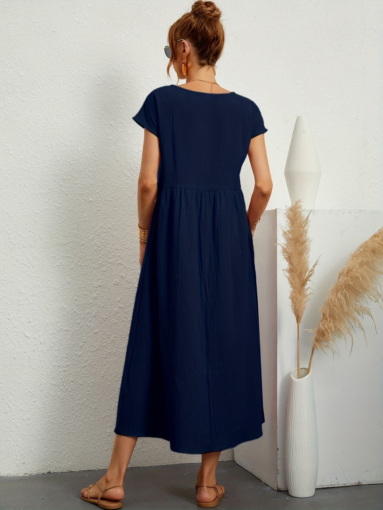 Rosey | Vestito Casual in Lino e Cotone