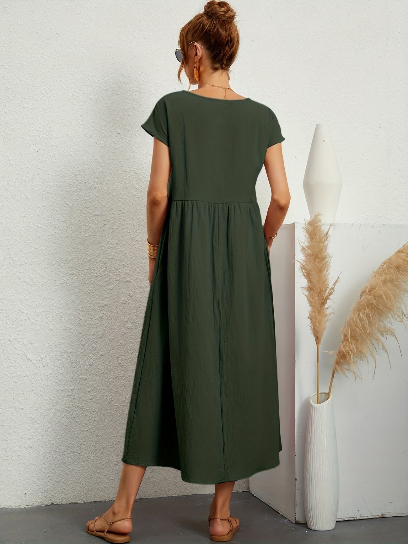 Rosey | Vestito Casual in Lino e Cotone