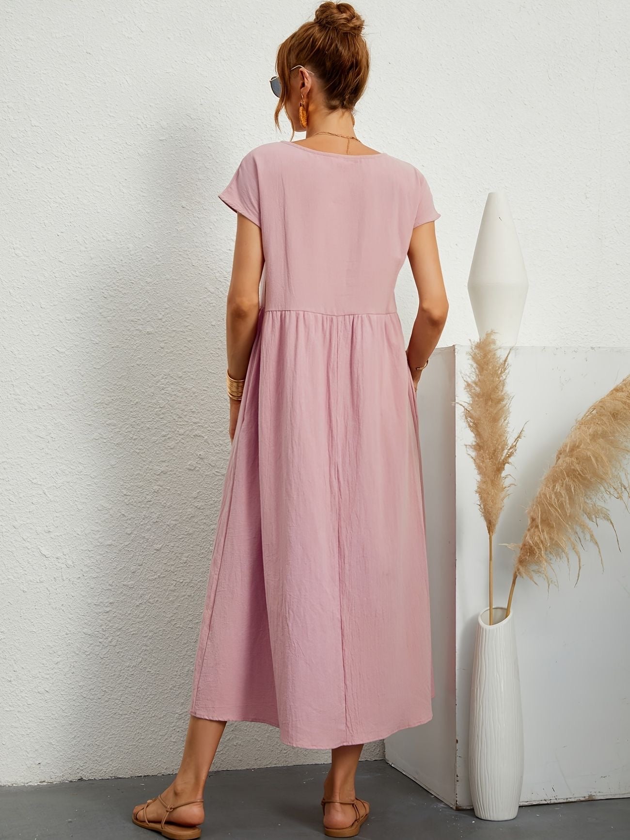 Rosey | Vestito Casual in Lino e Cotone