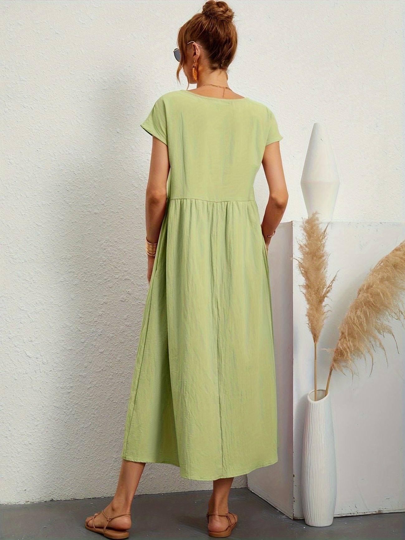 Rosey | Vestito Casual in Lino e Cotone
