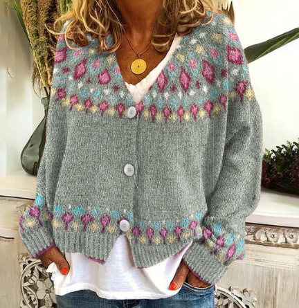 Mabel™ | Maglione Corto con Bottoni