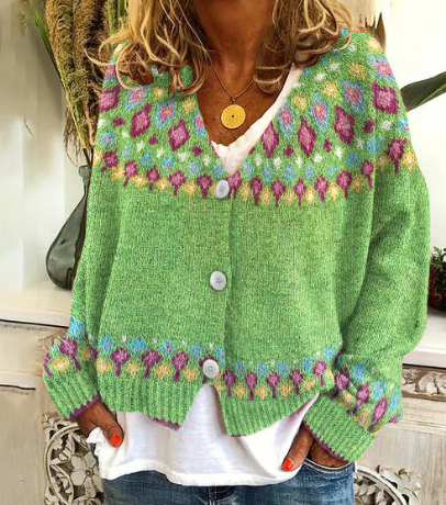 Mabel™ | Maglione Corto con Bottoni