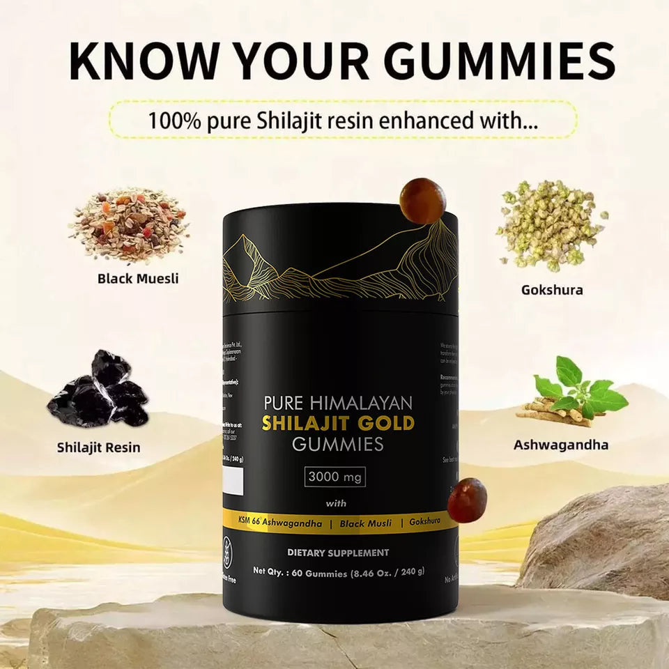Shilajit Gold Gommose