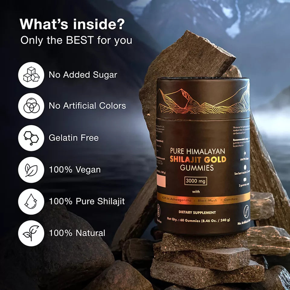 Shilajit Gold Gommose