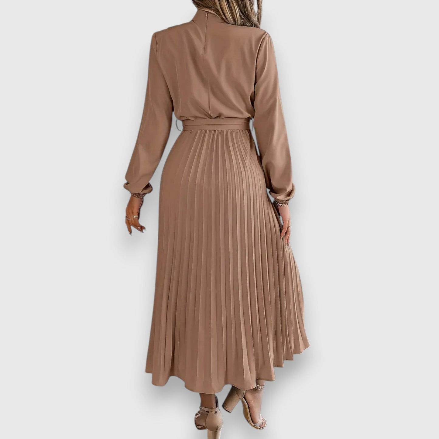 Stacey | Vestito Midi Plissettato