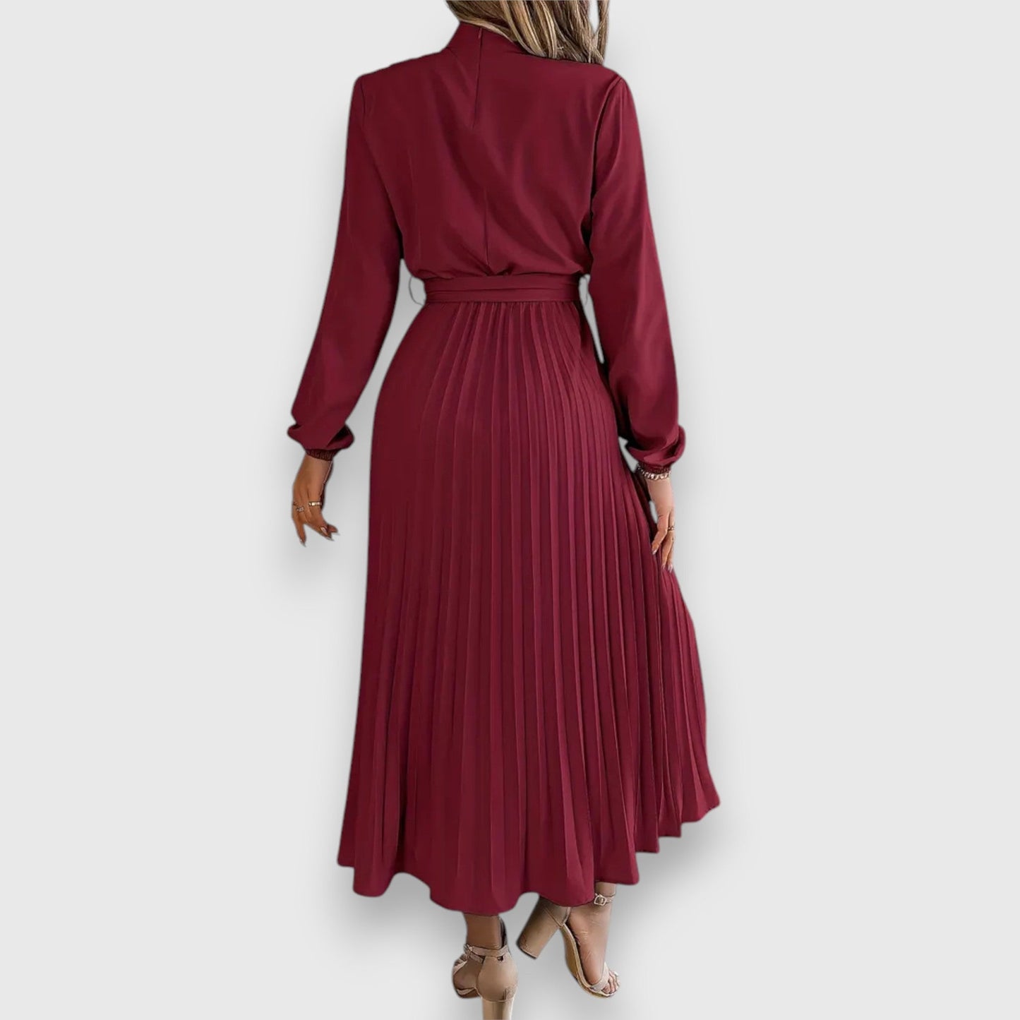 Stacey | Vestito Midi Plissettato