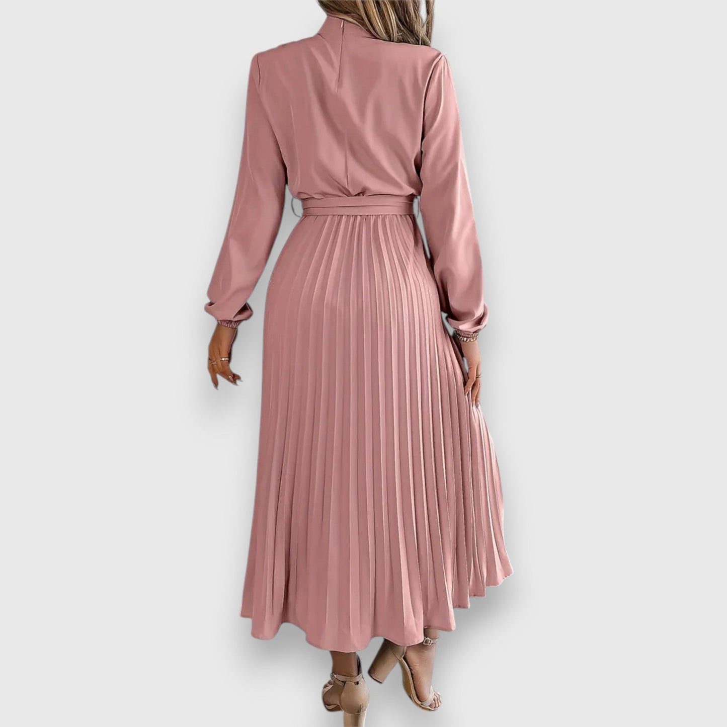 Stacey | Vestito Midi Plissettato