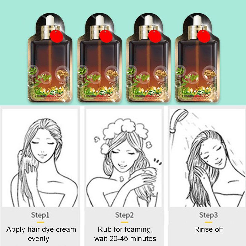 HerbaColor™ | Crema Colorante per Capelli a Base di Estratti Vegetali Senza Danni