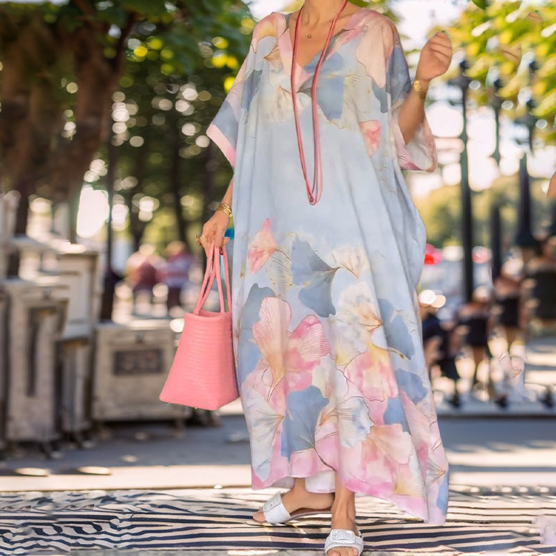 Kardelen | Vestito Floreale per l'estate
