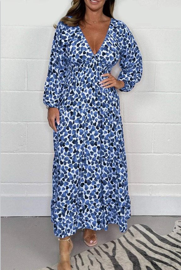 Lucinda | Vestito Midi con scollo a V