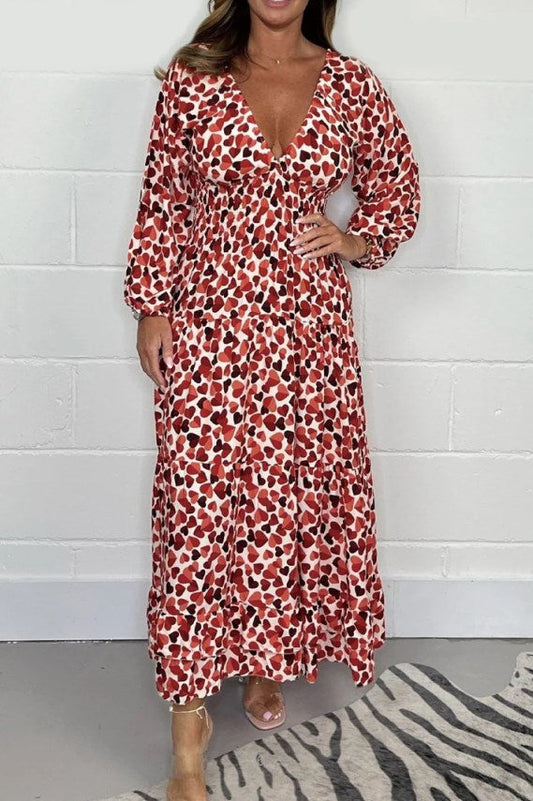 Lucinda | Vestito Midi con scollo a V