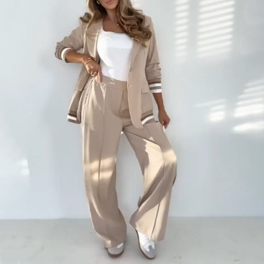 Taylor™ | Set di Pantaloni e Blazer a Vestibilità Larga