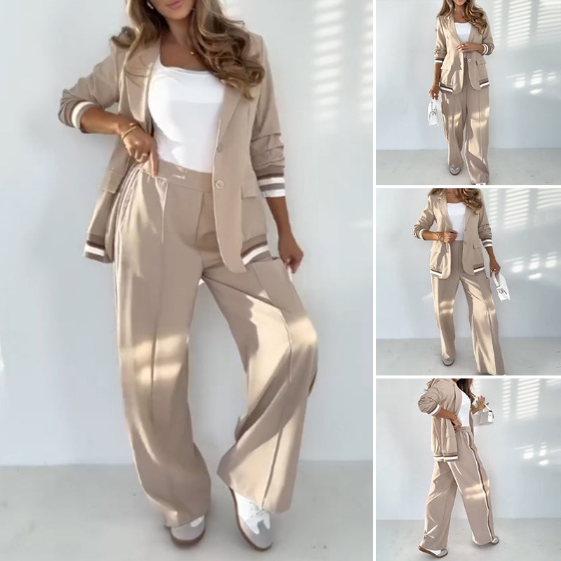 Taylor™ | Set di Pantaloni e Blazer a Vestibilità Larga