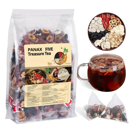 Tè Panax Cinque Tesori | Infuso Erboristico Naturale