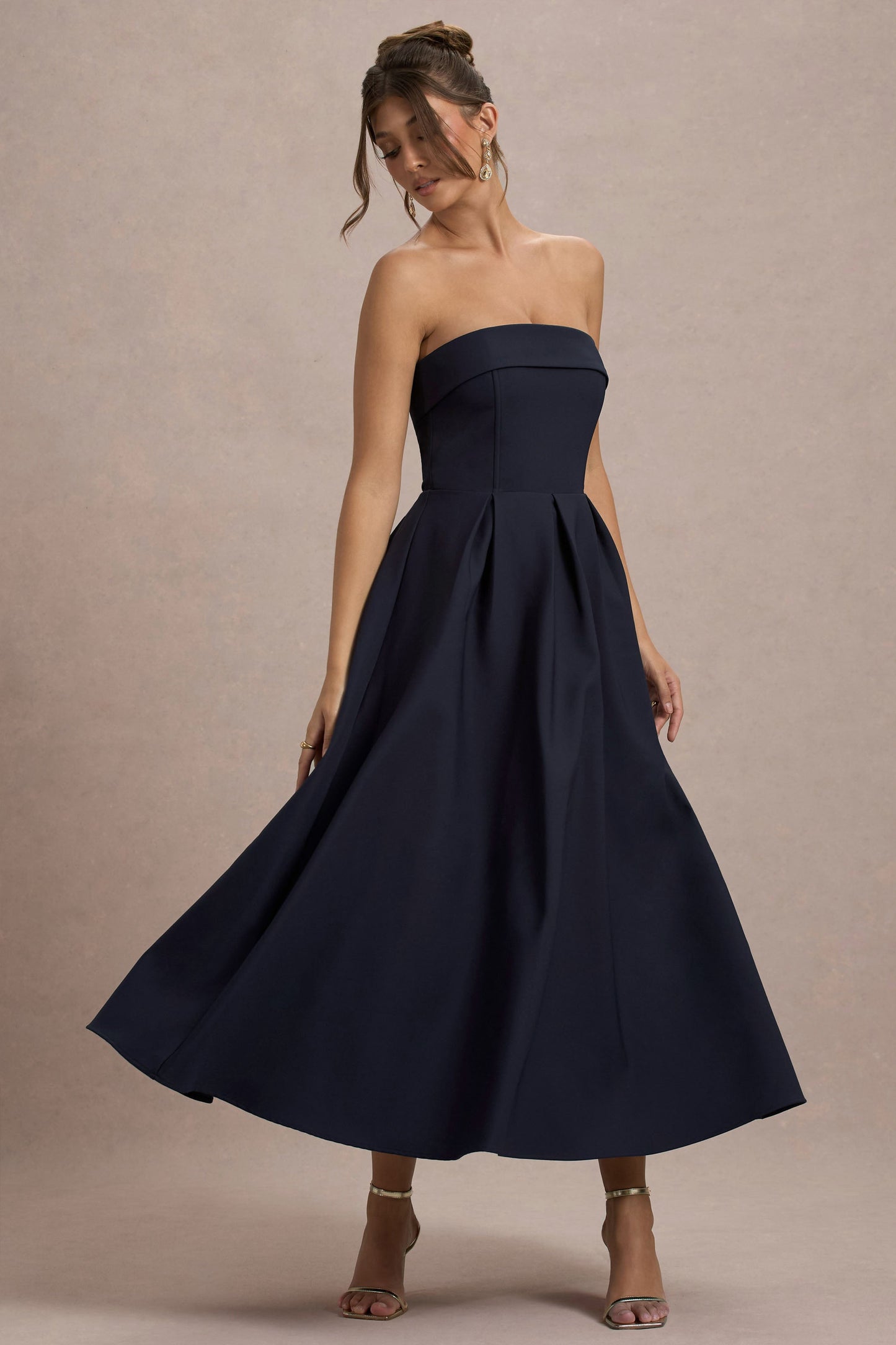 Annalise | Elegante Vestito Midi stile Skater