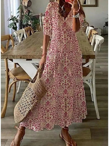 Giustina | Vestito Lungo Stile Bohemio
