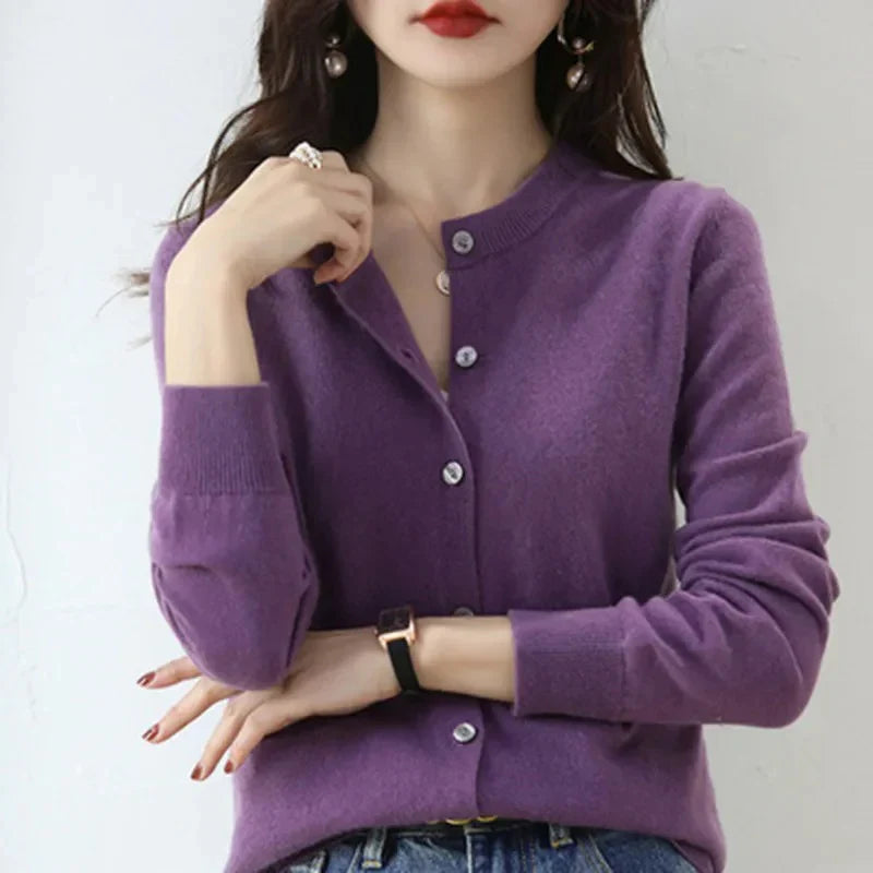Ina™ | Maglione Delicato con Bottoni