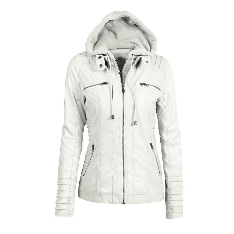 Eliana™ | Giacca di Pelle Elegante