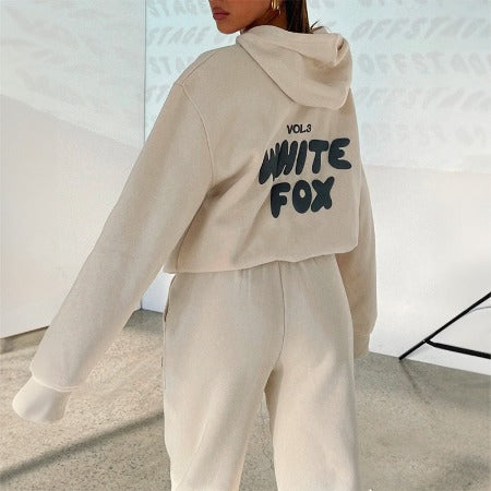 White Fox | Women’s Hooded Sweatshirt