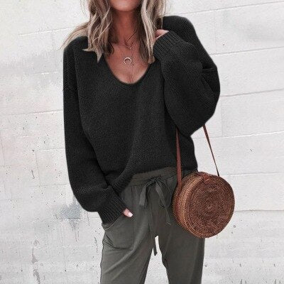 Idone™ | Maglione Oversized a V