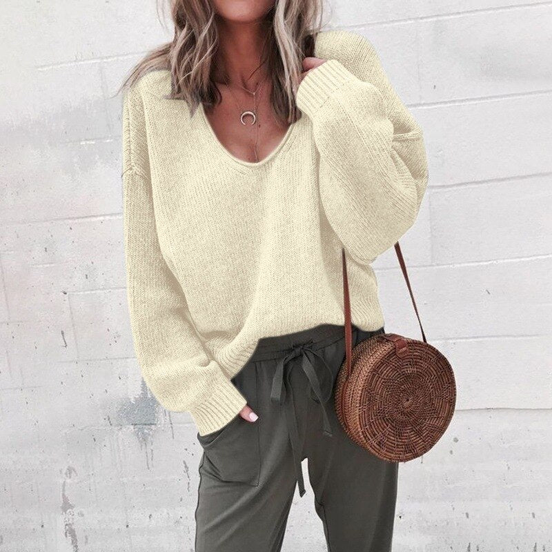 Idone™ | Maglione Oversized a V