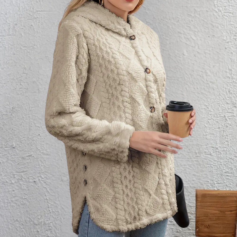 Arya™ | Maglione Casual con Bottoni